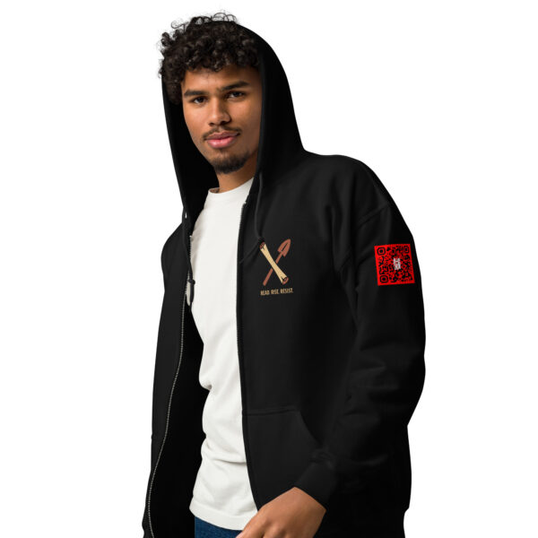 Unisex heavy blend zip hoodie - Image 2